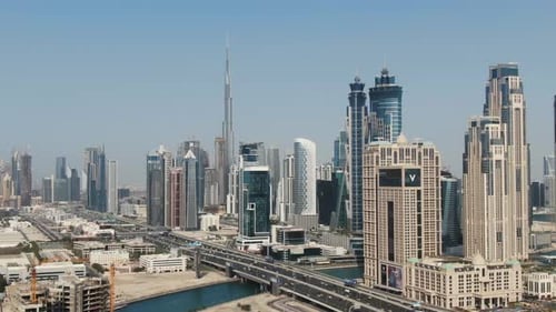 Stunning Skyscrapers of Dubai Marina Huge Buildings with Amazing Architecture