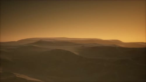 Tormenta del desierto en desierto de arena