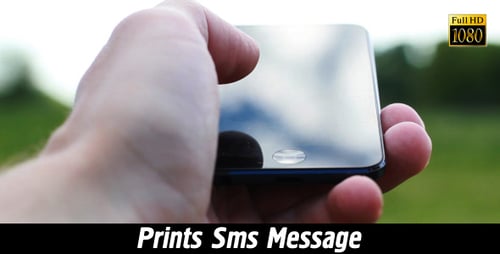 Hands Using Smartphone Touchscreen Device Outdoors