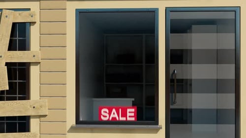 Le magasin ferme ses portes en raison de la covid-19. Fermetures de magasins. Des entreprises en faillite.