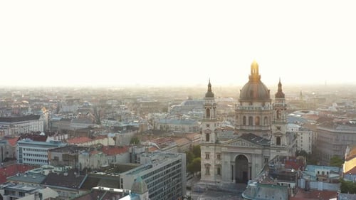 Sunrise in the Capital of Hungary