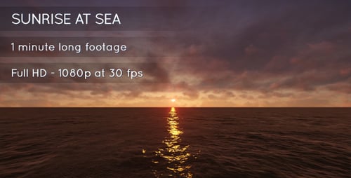 Sunrise at Sea