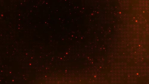 New Brown Color Background Circle Particle Animation