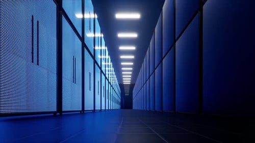 Artificial Intelligence Data Center Technology Vr Global Communication Network Concept Digital Data