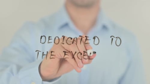 Dedicated to the Excellence Writing on Glass