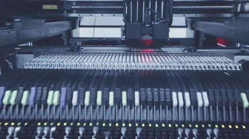 Production automatisée de circuits électroniques