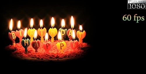 Happy Birthday Candles