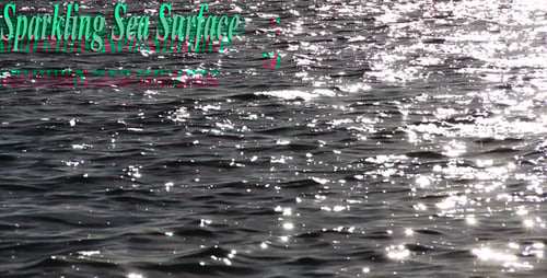 Sparkling Sea Surface