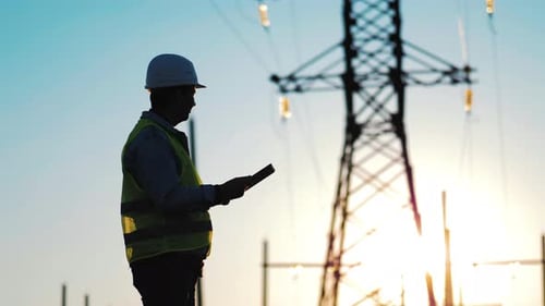 Geschäftskonzept für Industrie und Energie