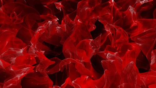 Rotes Seidentuch