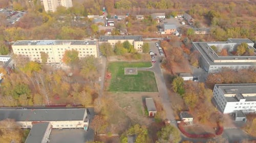 Helipad Ansicht von oben