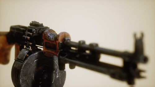 sowjetisches Maschinengewehr. Waffen der Armee der UdSSR