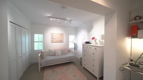 White Guest Bedroom