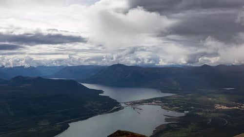 Laps de temps de Carcross au Yukon, Canada
