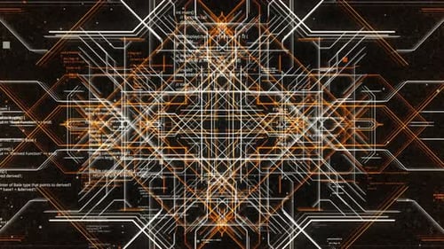 Franchissement des lignes orange et blanche et du code du programme