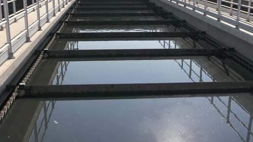 Wastewater Treatment Pools at Water Treatment Plant