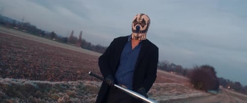 Evil Man on a Field