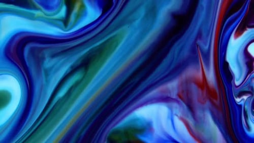 Colorful Chaos Ink Spread In Liquid Turbulence Movement 21
