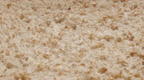 Close Up View of Grain Bread Slice