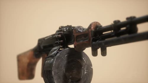 sowjetisches Maschinengewehr. Waffen der Armee der UdSSR