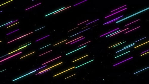 Neon Background Line 01