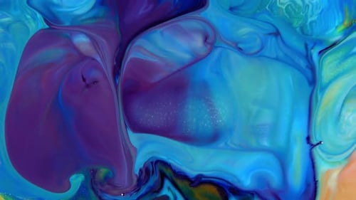 Abstract Colorful Invert Sacral Paint Exploding Texture 697