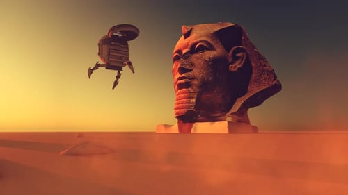 Pyramides et vaisseaux spatiaux