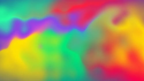 Vibrant Fluid Abstract Gradient Loop Background Animation