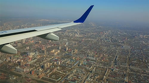Flying Over the City