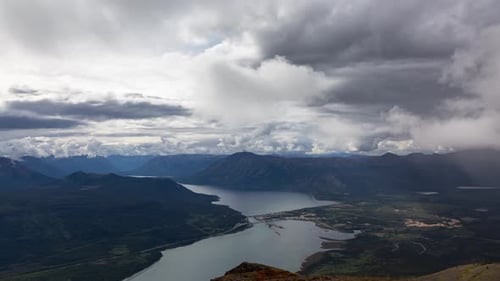 Laps de temps de Carcross au Yukon, Canada