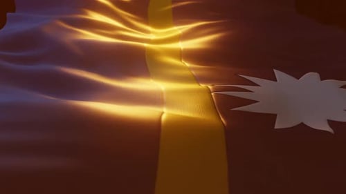 Nauru - Atmosphärische Flagge