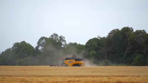 Agriculture harvesting combine harvester.
