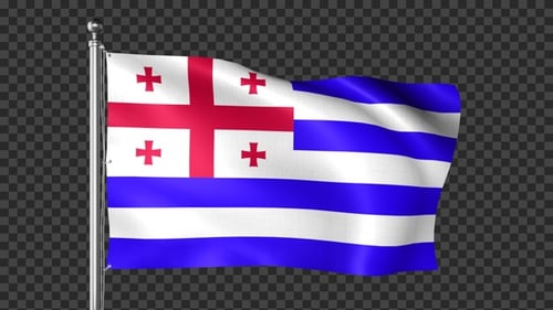 Flagge von Ajaria
