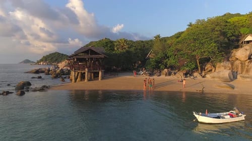 Beach At Sunset