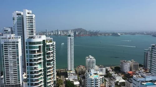Luxury Hotels and Bay in Cartagena Colombia