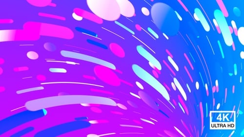 Colorful Geometric Shapes 4K