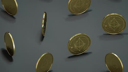 Ethereum Coin Spinning