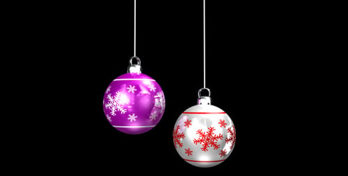 Boules de Noël - Looped