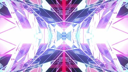Glow Neon Tunnel