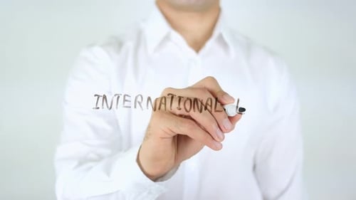 Writing International Law on Transparent Surface