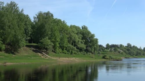 Summer Boat Trip On The River 02