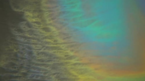 Mixture Of Paints Spreading