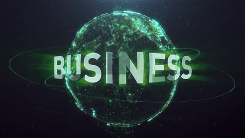 Futuristic Digital Earth Global Business Technology Abstract Background