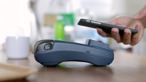 Paying through smart phone using NFC technology