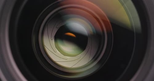 Professional camera lens