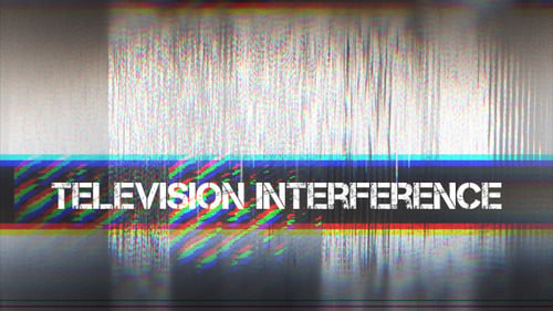 Interferenz im Fernsehen