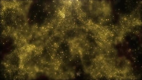 Chaotic Movement Of Gold Particles