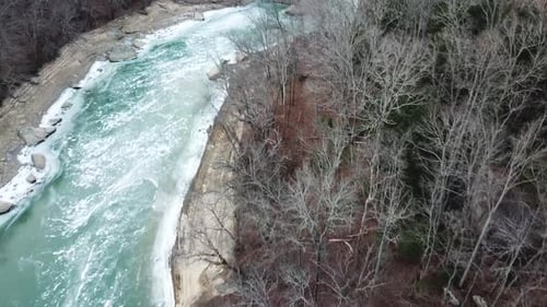 Bank of Frozen River