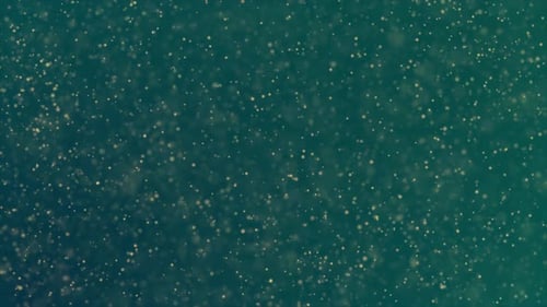 Abstract Golden Particles Floating Gentle Background Loop