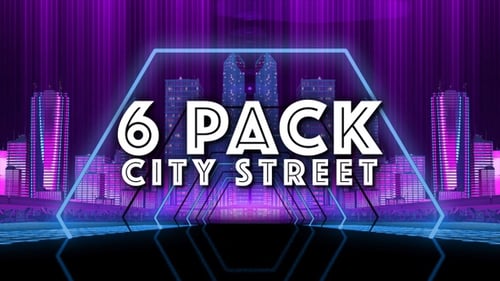 Neon City Street